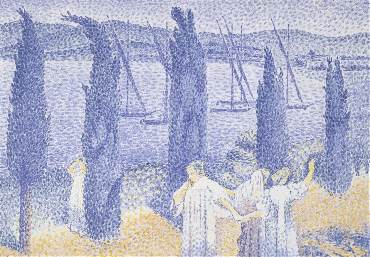 The Promenade by Henri-Edmond Cross