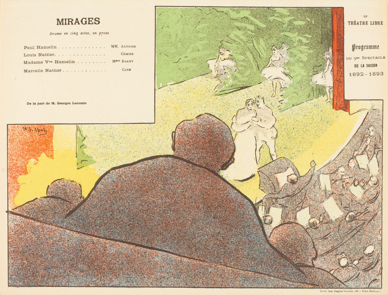 Mirages by Henri-Gabriel Ibels