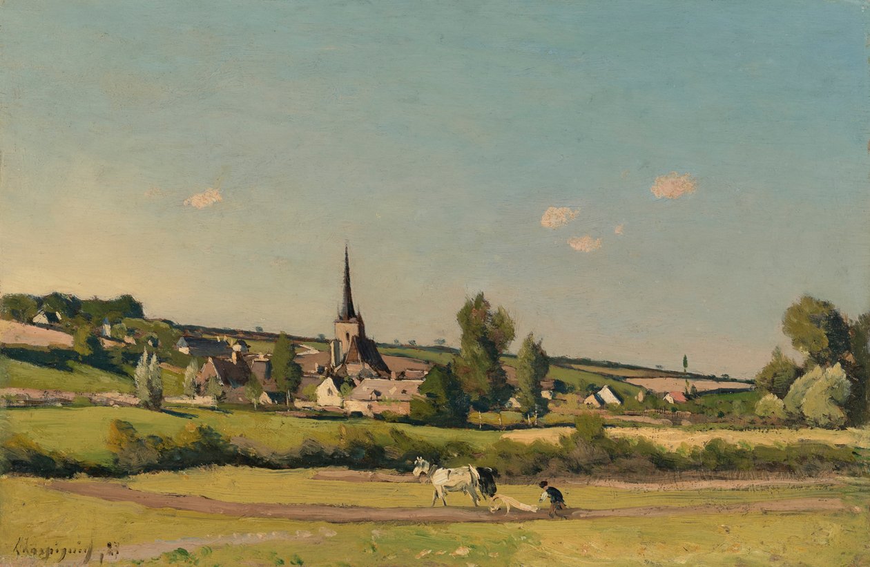 View by Henri-Joseph Harpignies