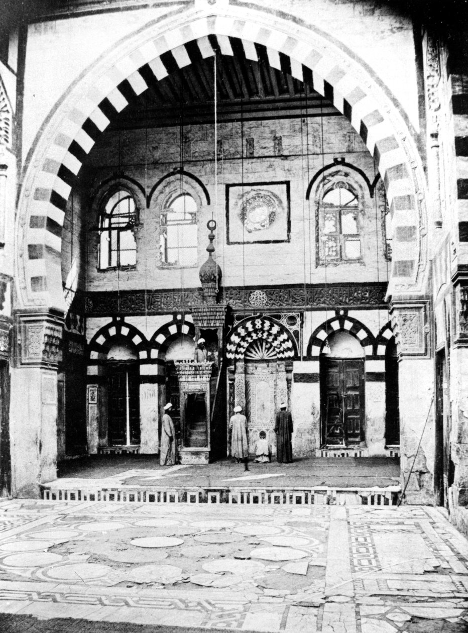 Mosque of Kaid-Bey, Cairo, Egypt by Georges Henri Bechard