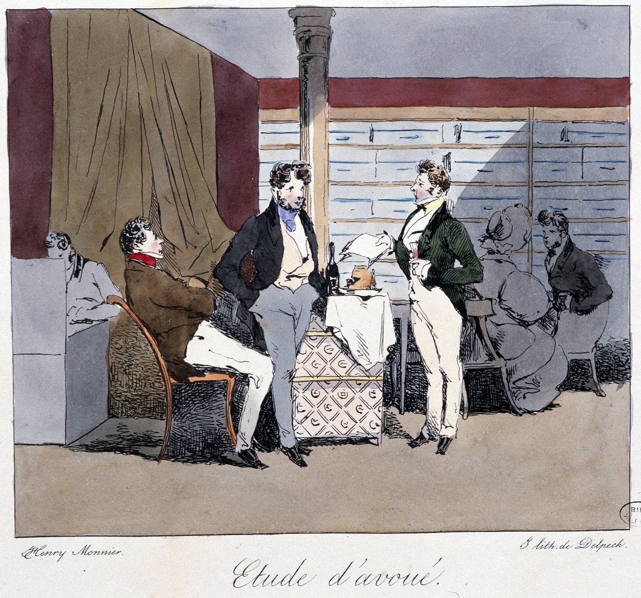 Study of a Lawyer - in 