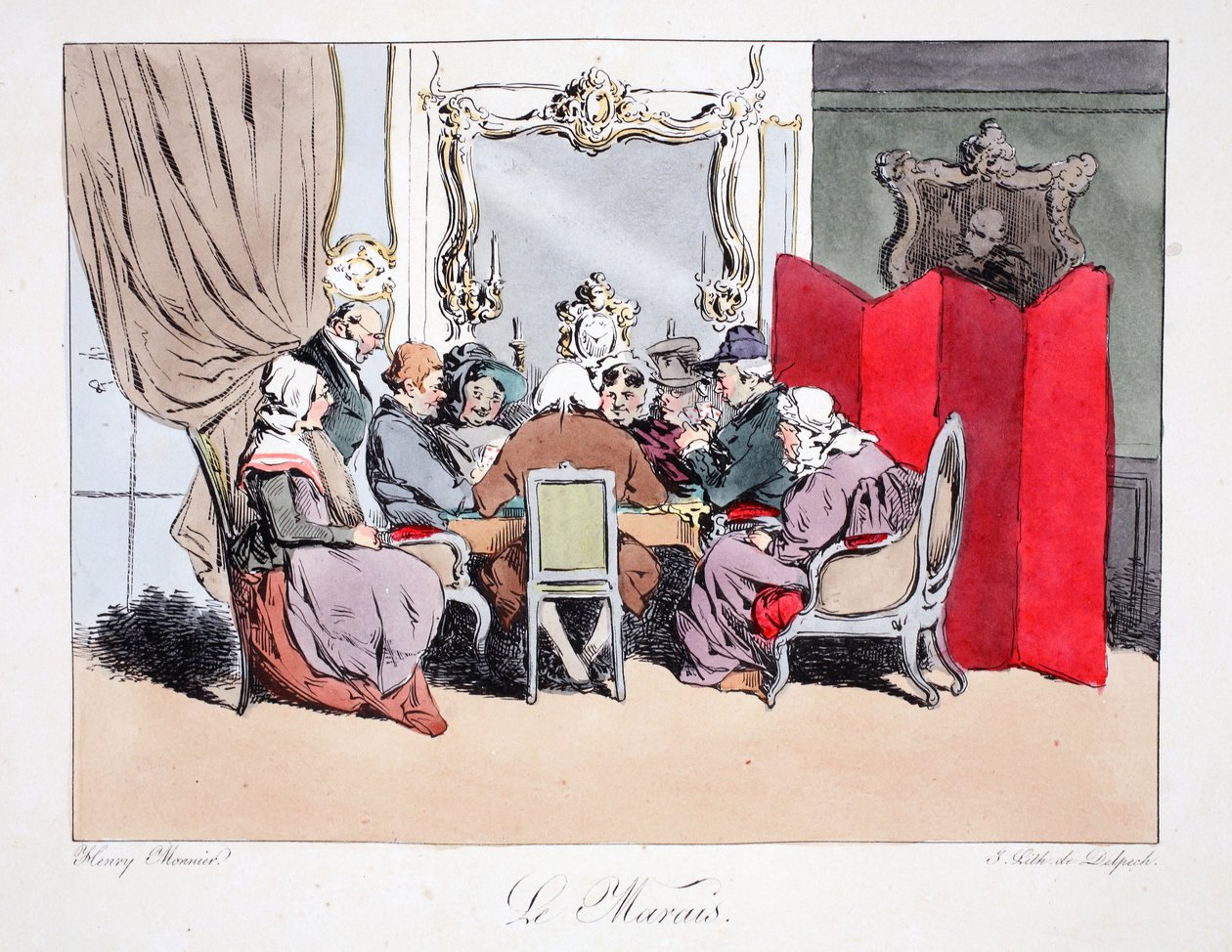 Le Marais, Illustration from 