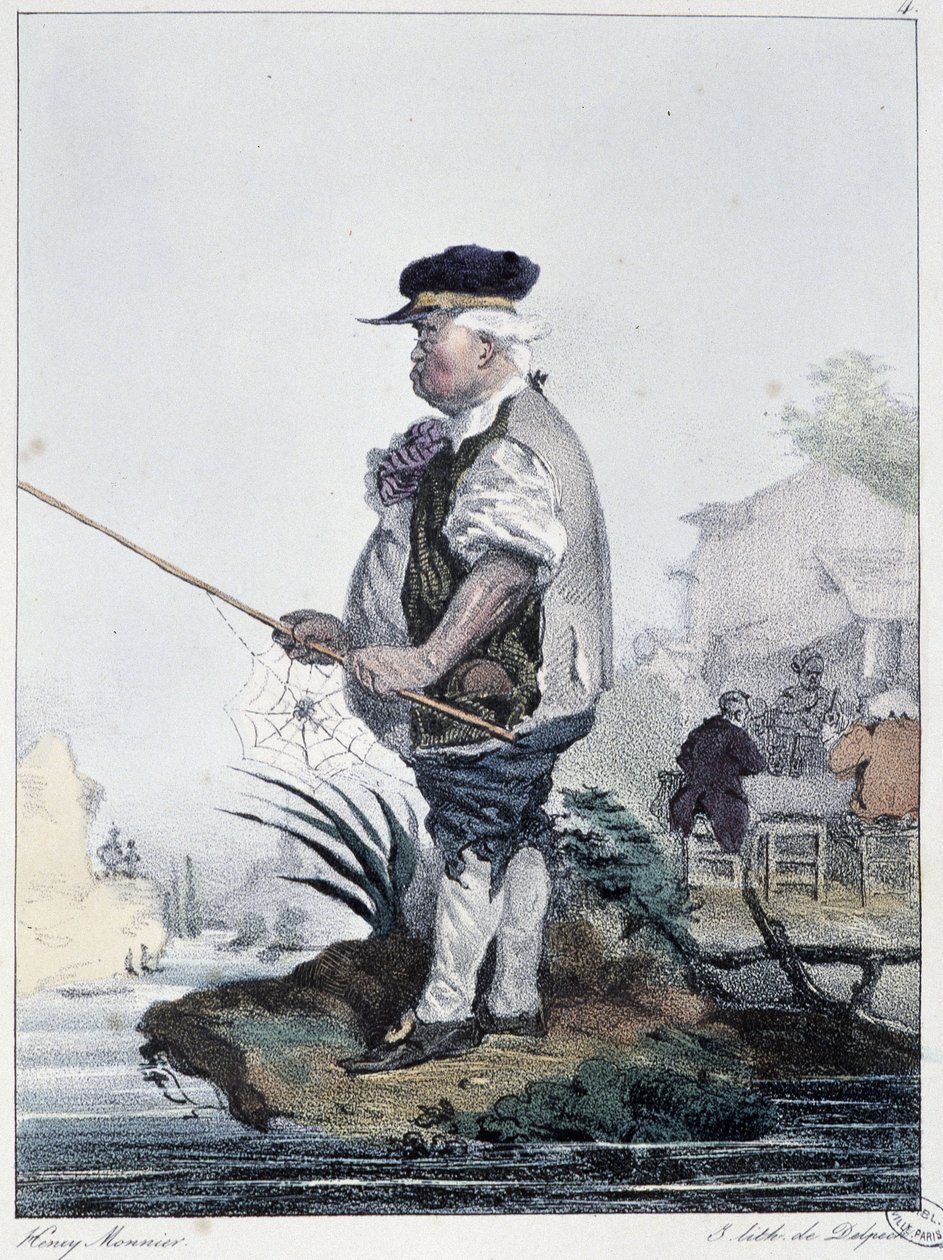 Man Fishing: 
