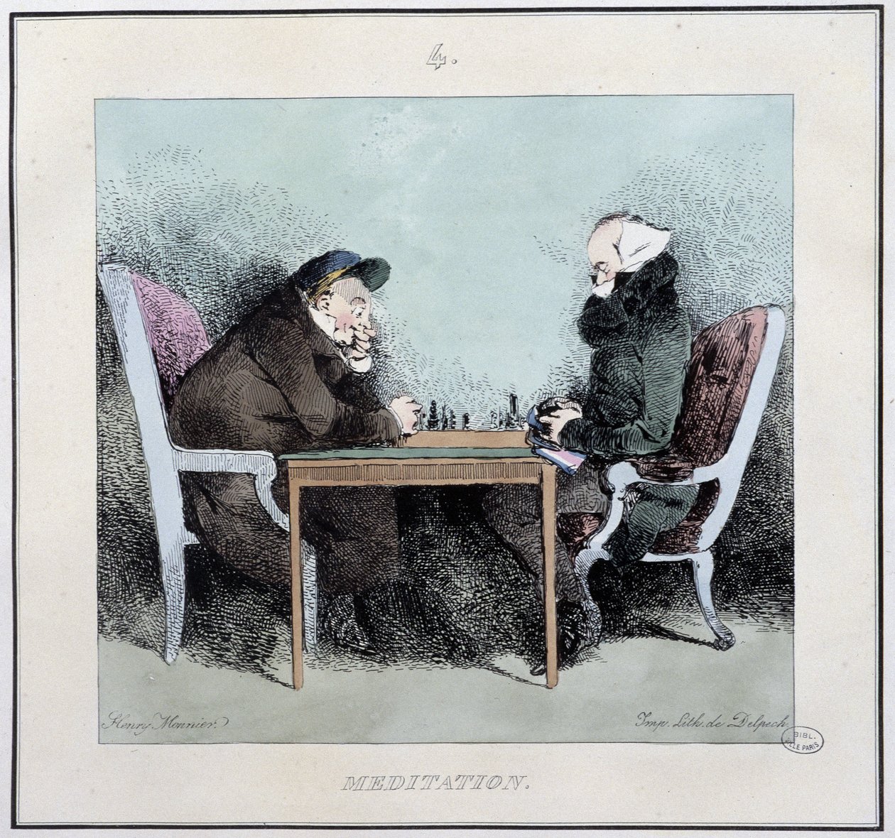 Meditation: Chess Players - in 