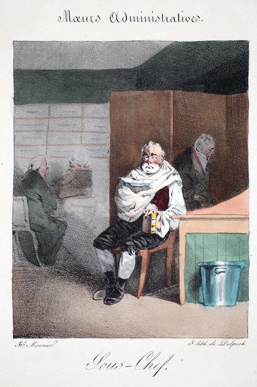 Sous-chef, Illustration from 