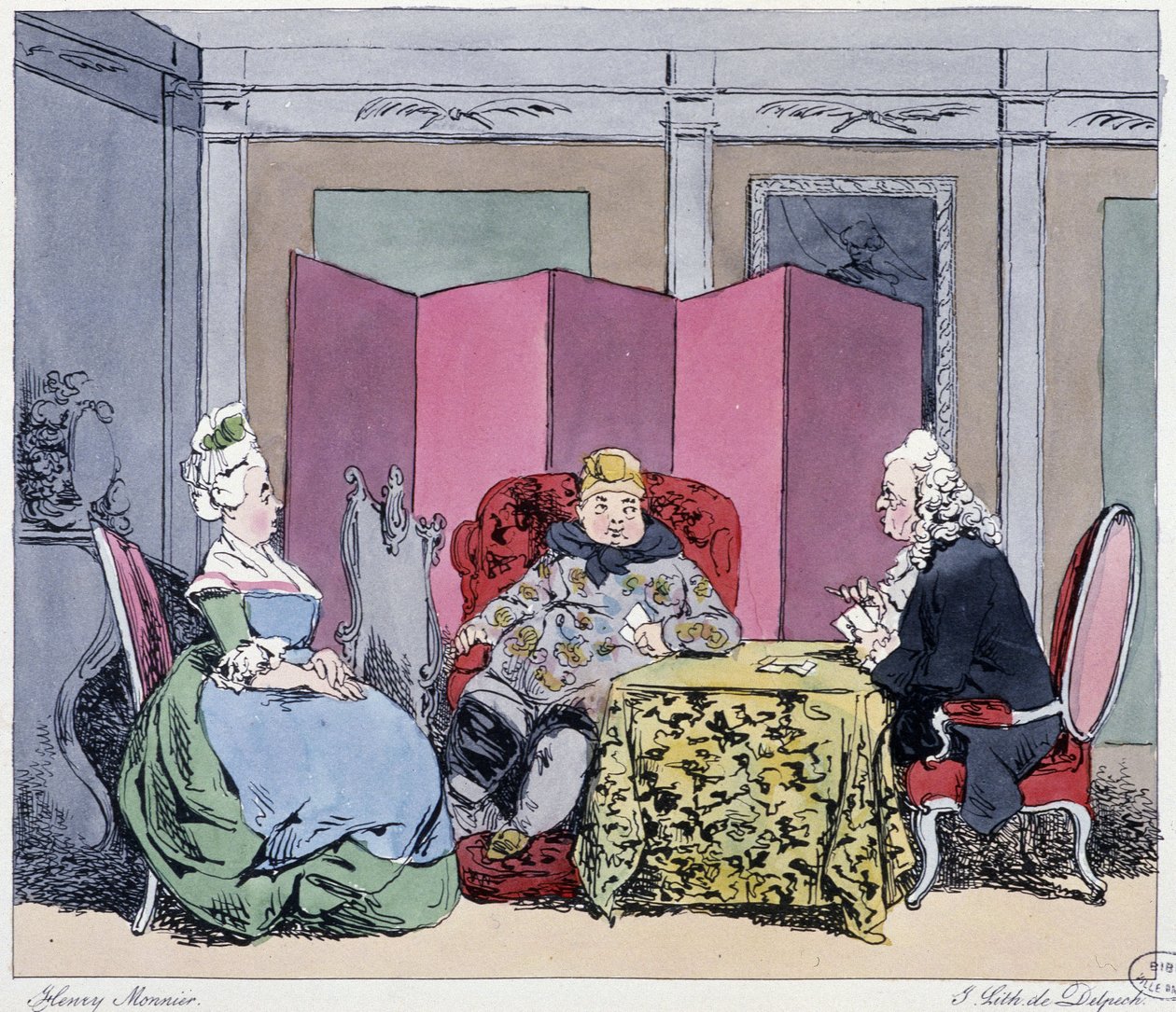 A Doctor in the 18th Century - in 