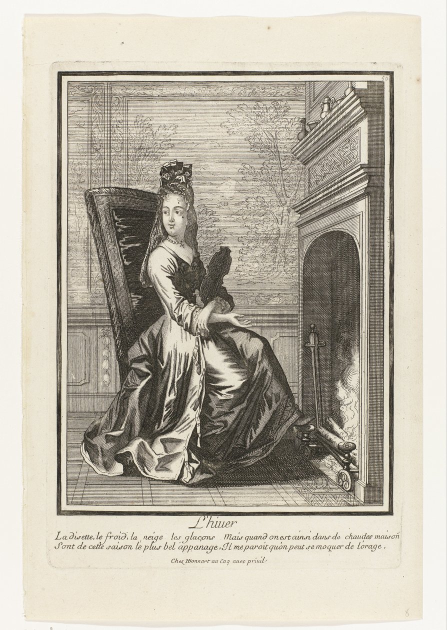 Winter by Henri Bonnart (possibly)