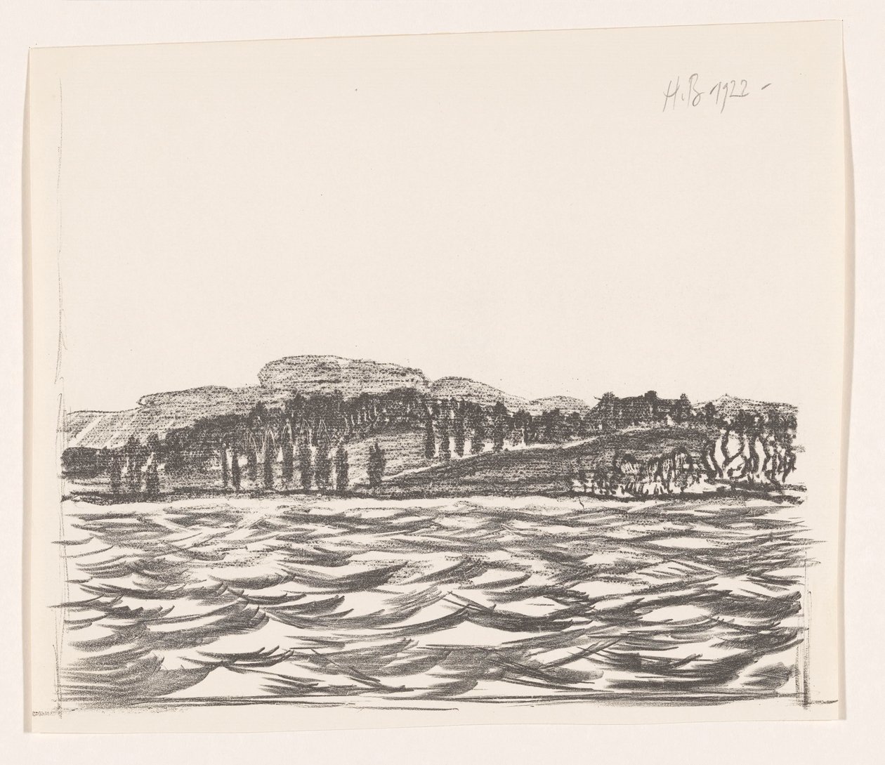 Lake Starnberg by Henri Braakensiek