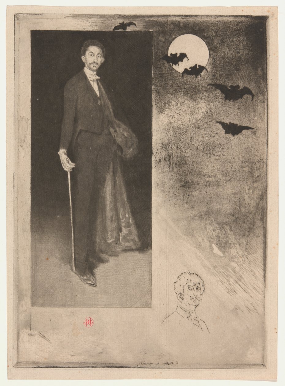 Count Robert de Montesquiou-Fezensac by Henri Charles Guérard
