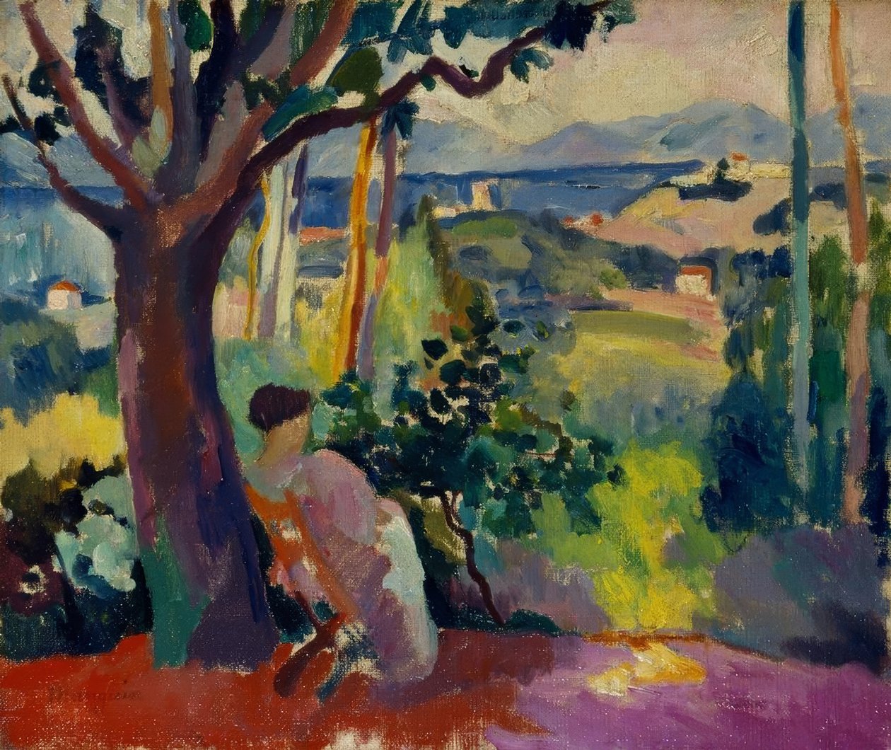 The Meal at the Villa Demiére by Henri Charles Manguin
