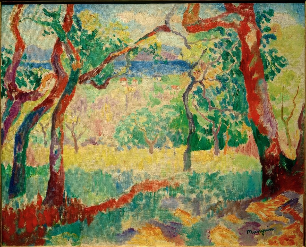 The Valley, Villa Demièré by Henri Charles Manguin