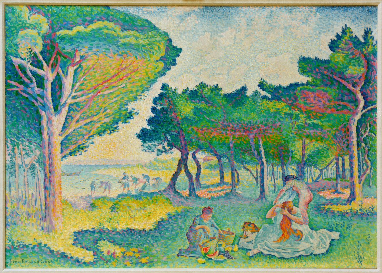 Mediterranean Shores by Henri Edmond Cross