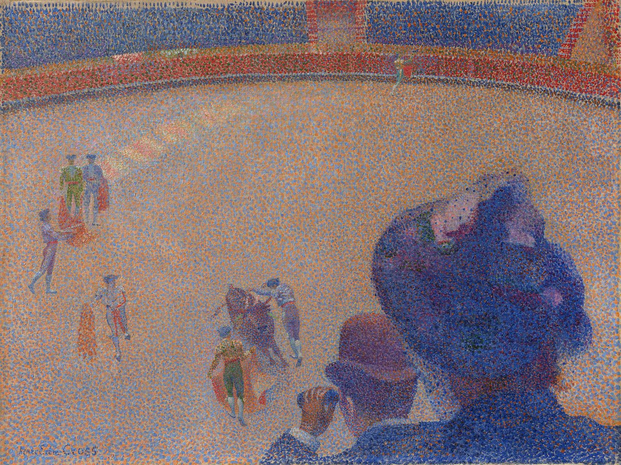 Bullfight, 1891-1892 by Henri Edmond Cross