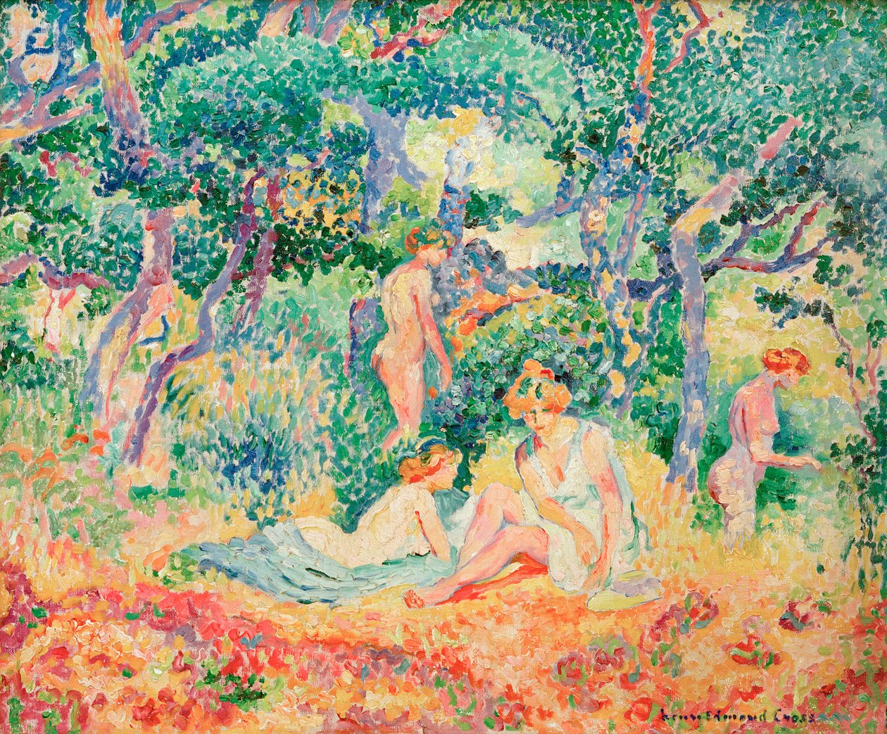 The Woods, 1906-1907 by Henri Edmond Cross