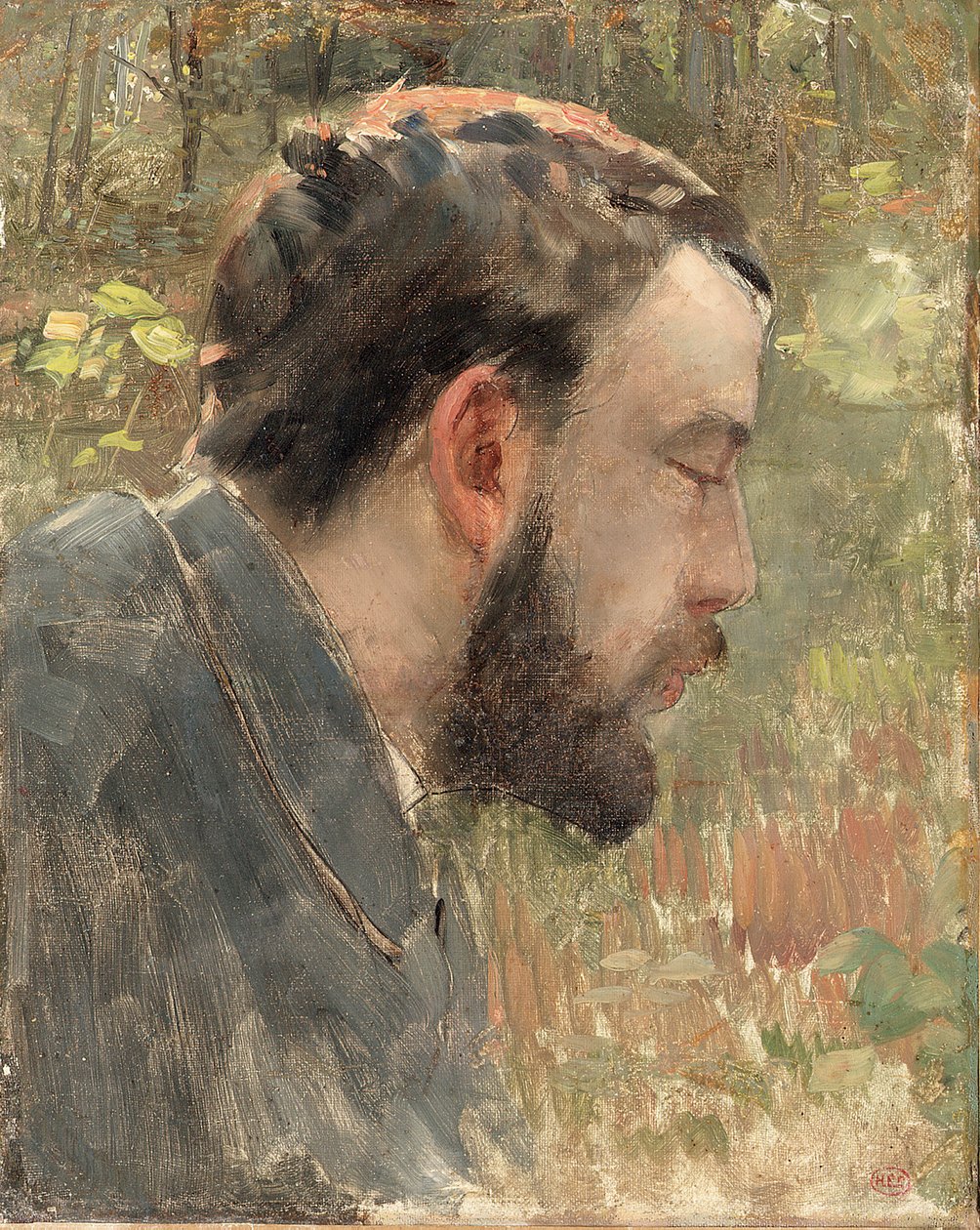 Portrait of Seurat by Henri Edmond Cross