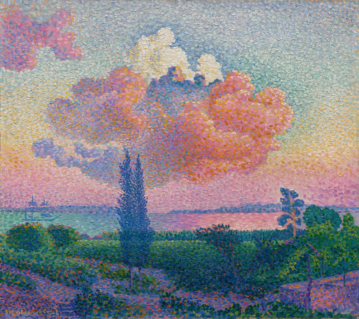 The Pink Cloud by Henri Edmond Cross