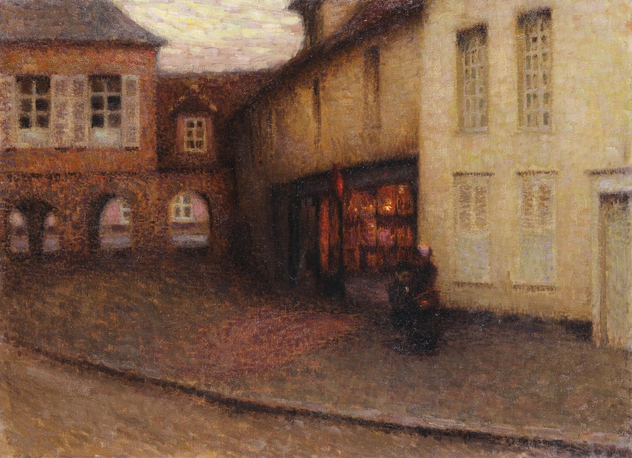 The Little Shop, Gerberoy by Henri Eugene Augustin Le Sidaner