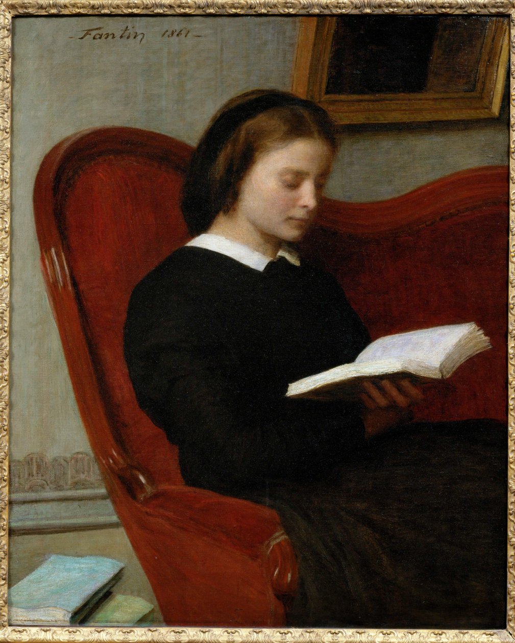 The Reader by Henri Fantin-Latour