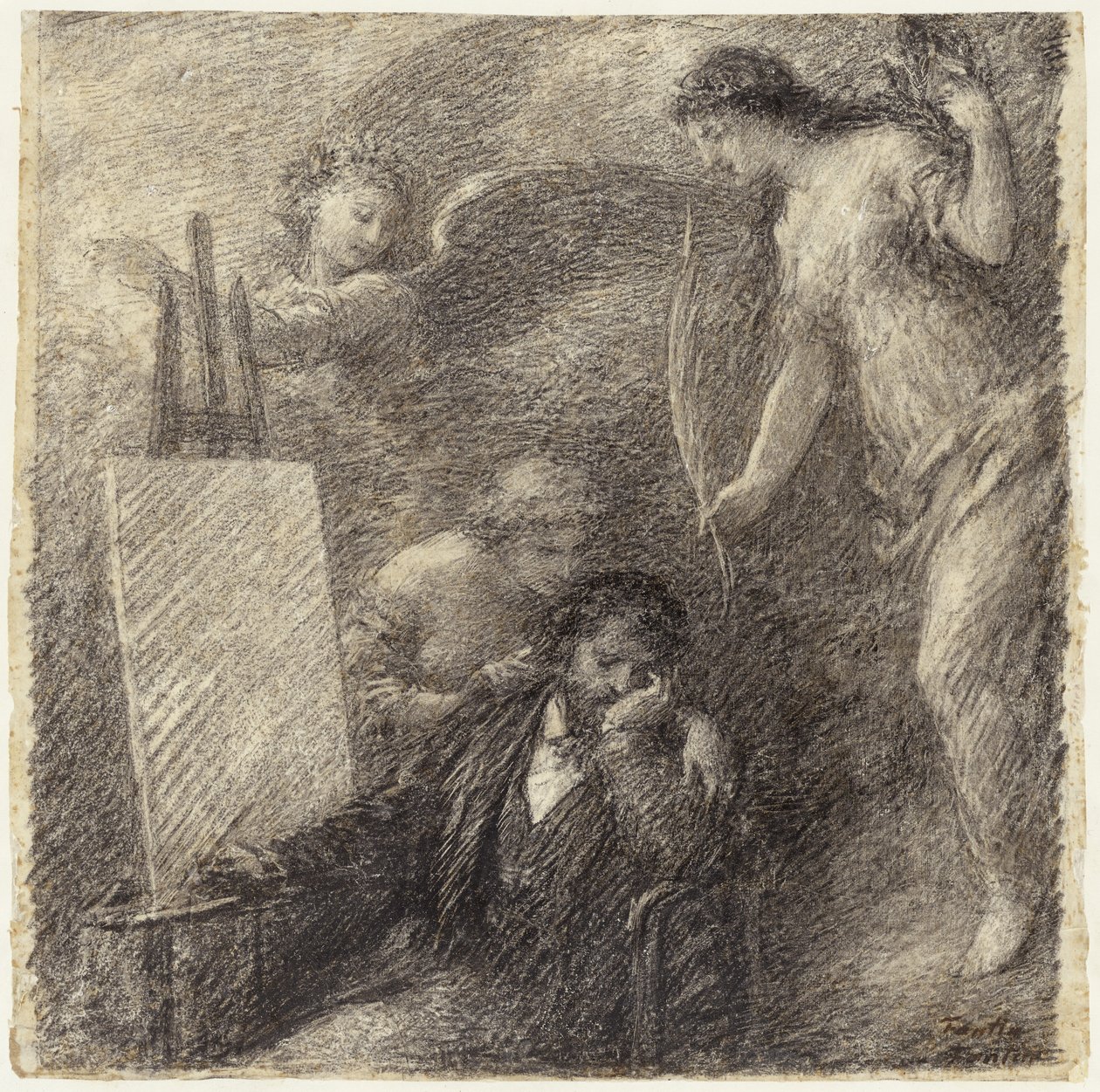 The Discouraged Artist by Henri Fantin-Latour