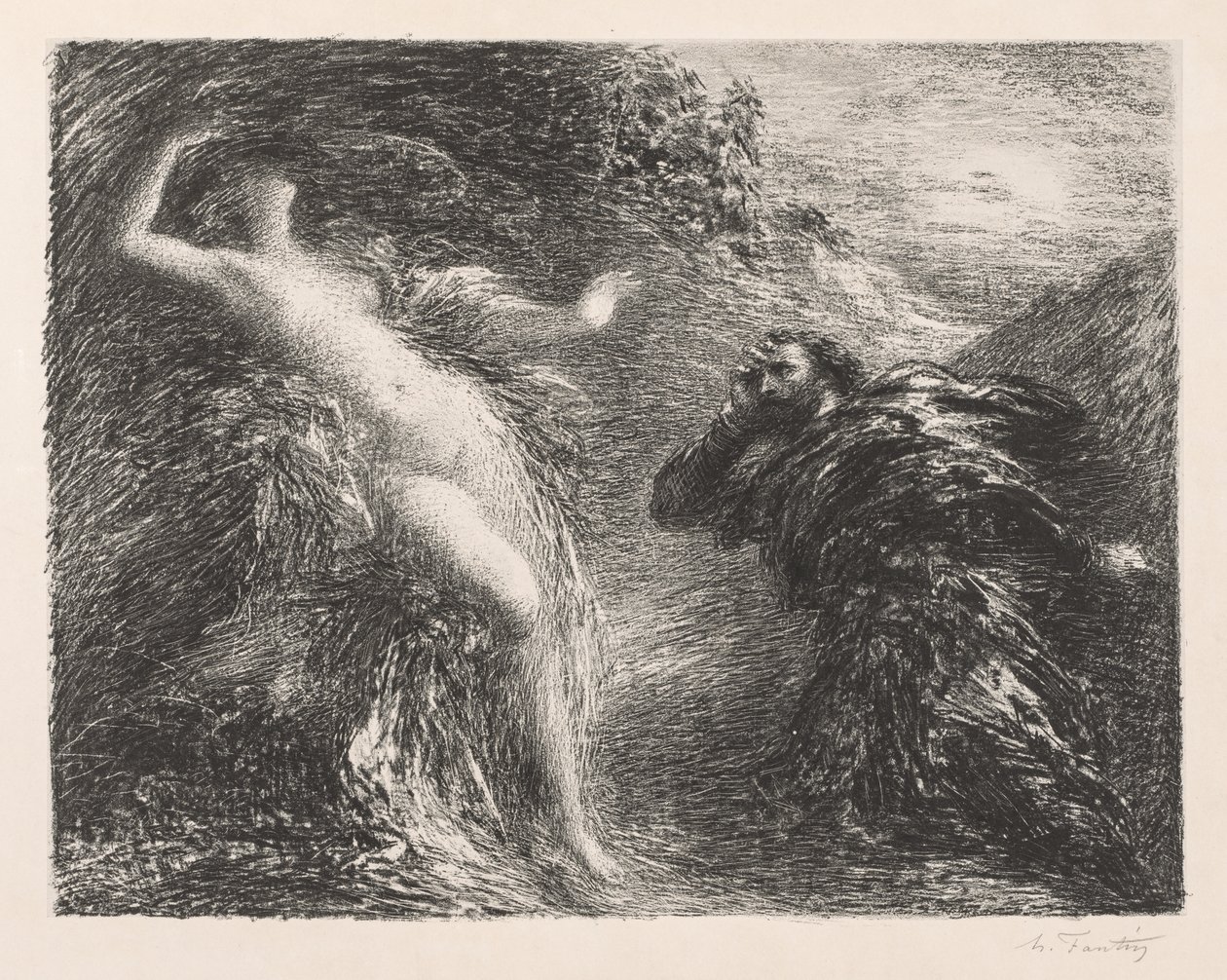Manfred and Astarté by Henri Fantin-Latour