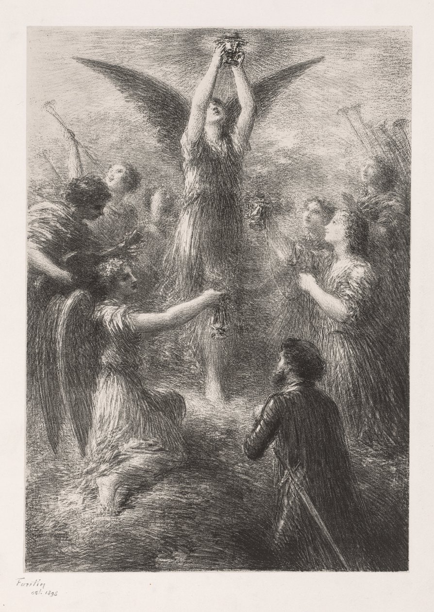 Prelude to Lohengrin by Henri Fantin-Latour
