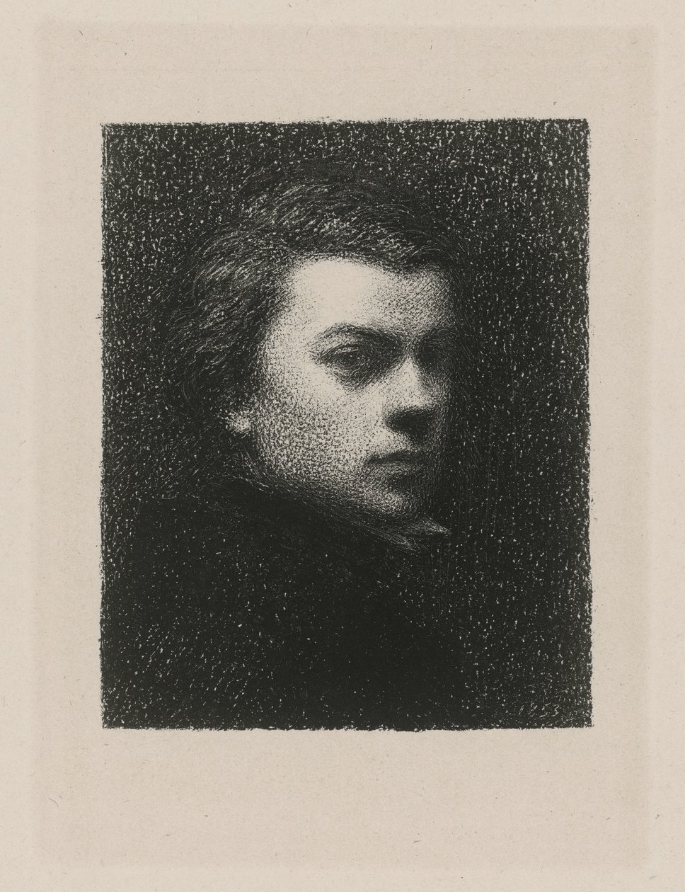 Self-Portrait at the Age of 17 by Henri Fantin-Latour