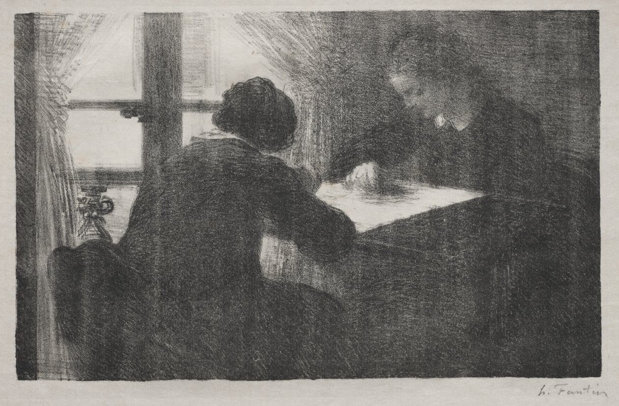 The Embroiderers by Henri Fantin-Latour