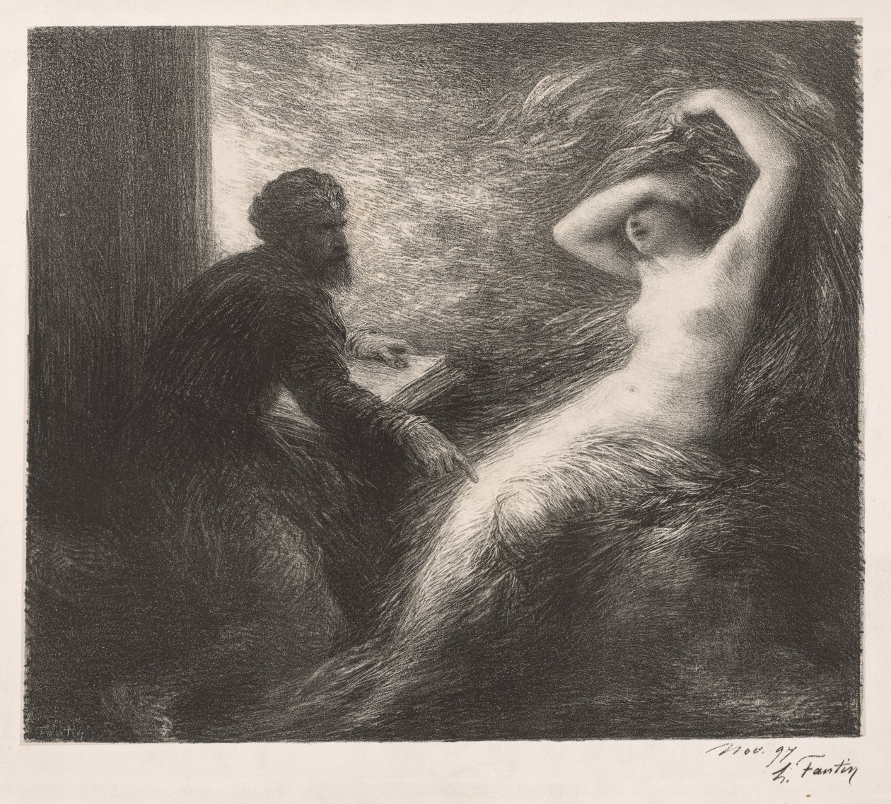 The Evocation of Kundry by Henri Fantin-Latour