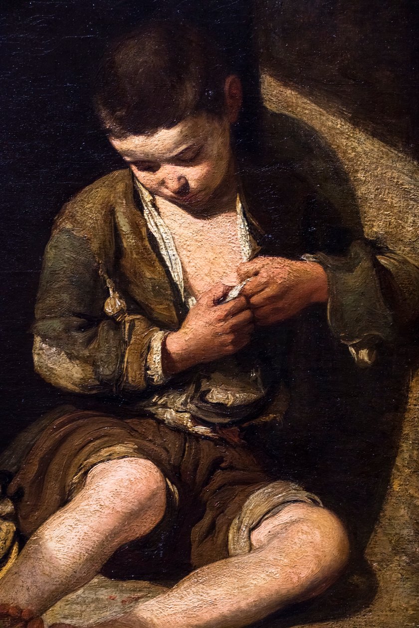 The Young Beggar after Murillo by Henri Fantin-Latour