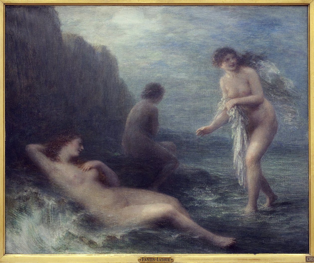By the Sea by Ignace Henri Jean Fantin Latour
