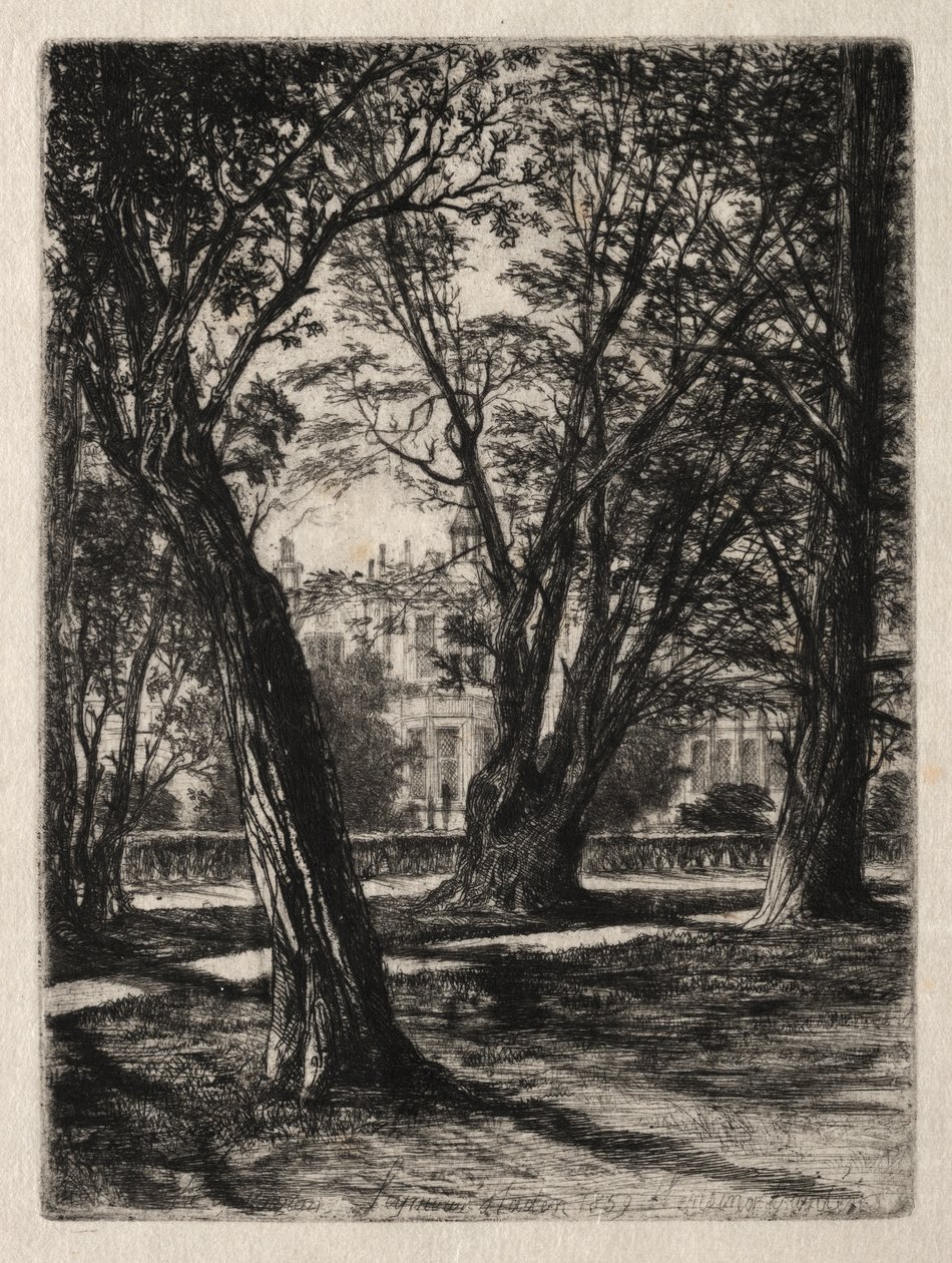 Kensington Gardens by Ignace Henri Jean Fantin Latour