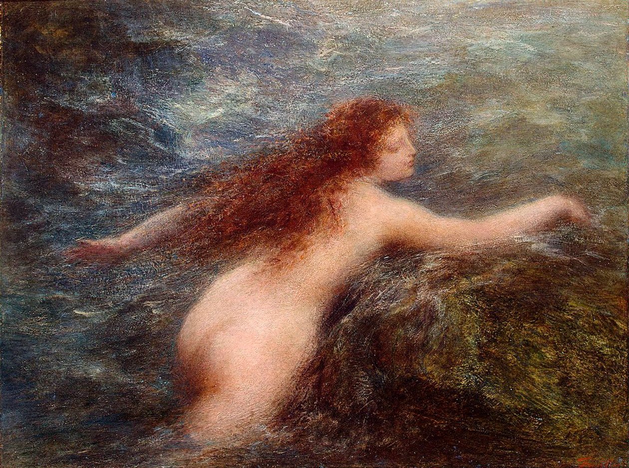 Naiad, c. 1896 by Ignace Henri Jean Fantin Latour