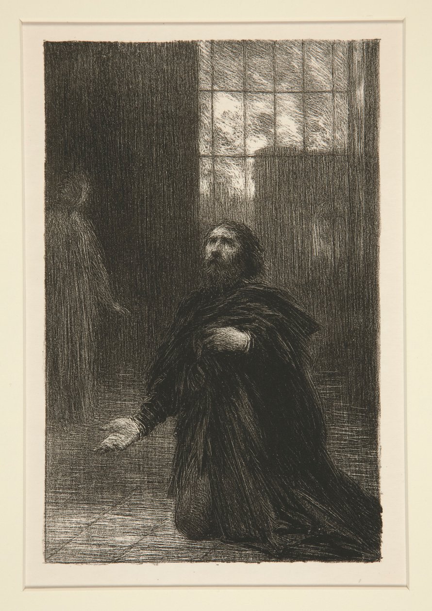 Rienzi: Act V, Rienzi by Ignace Henri Jean Fantin Latour
