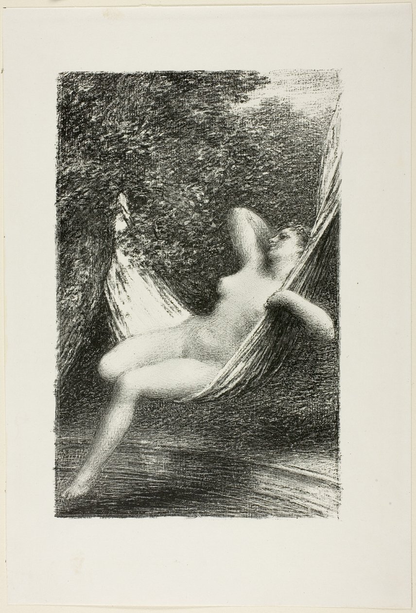 Sara the Bather by Ignace Henri Jean Fantin Latour