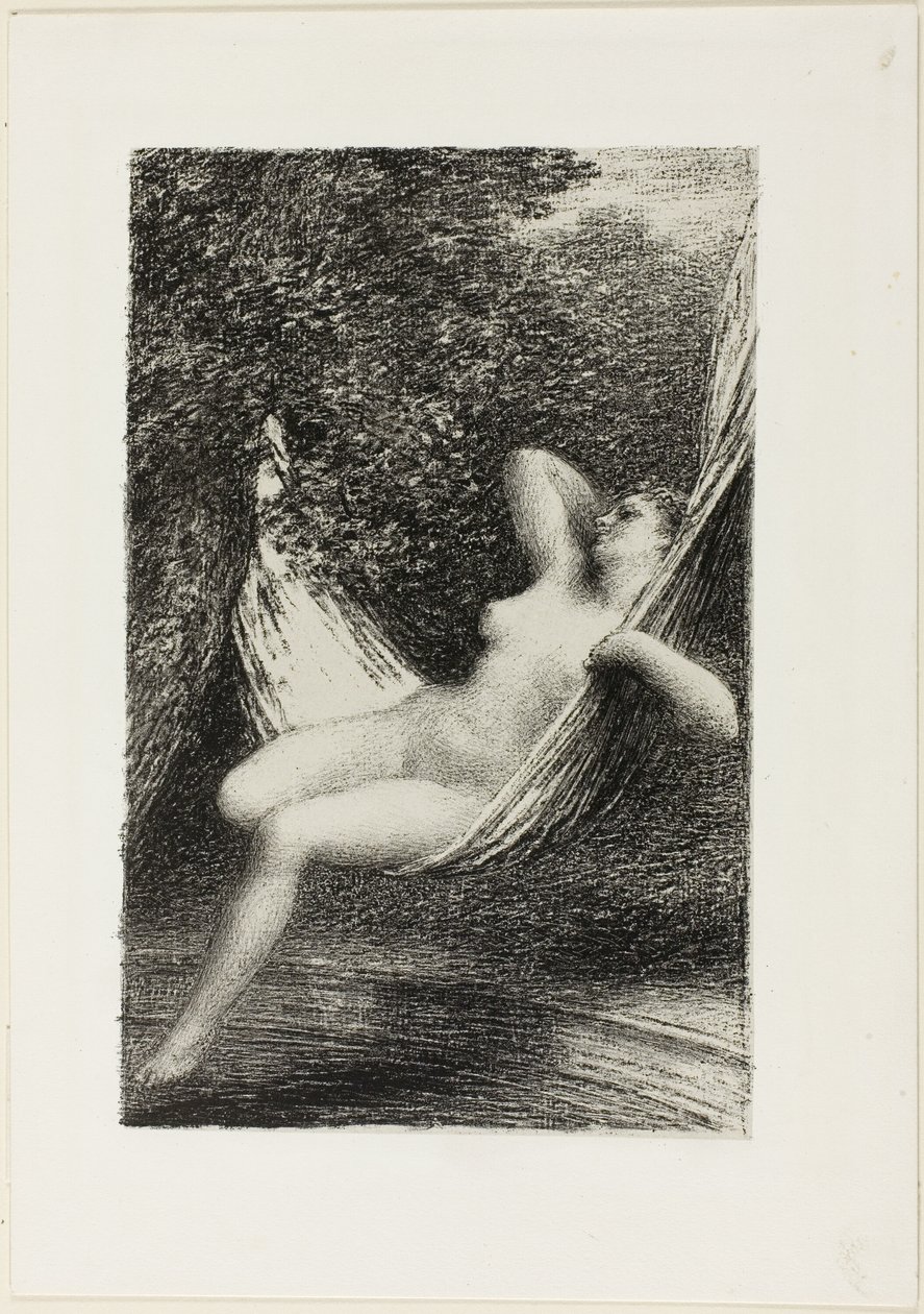 Sara the Bather by Ignace Henri Jean Fantin Latour