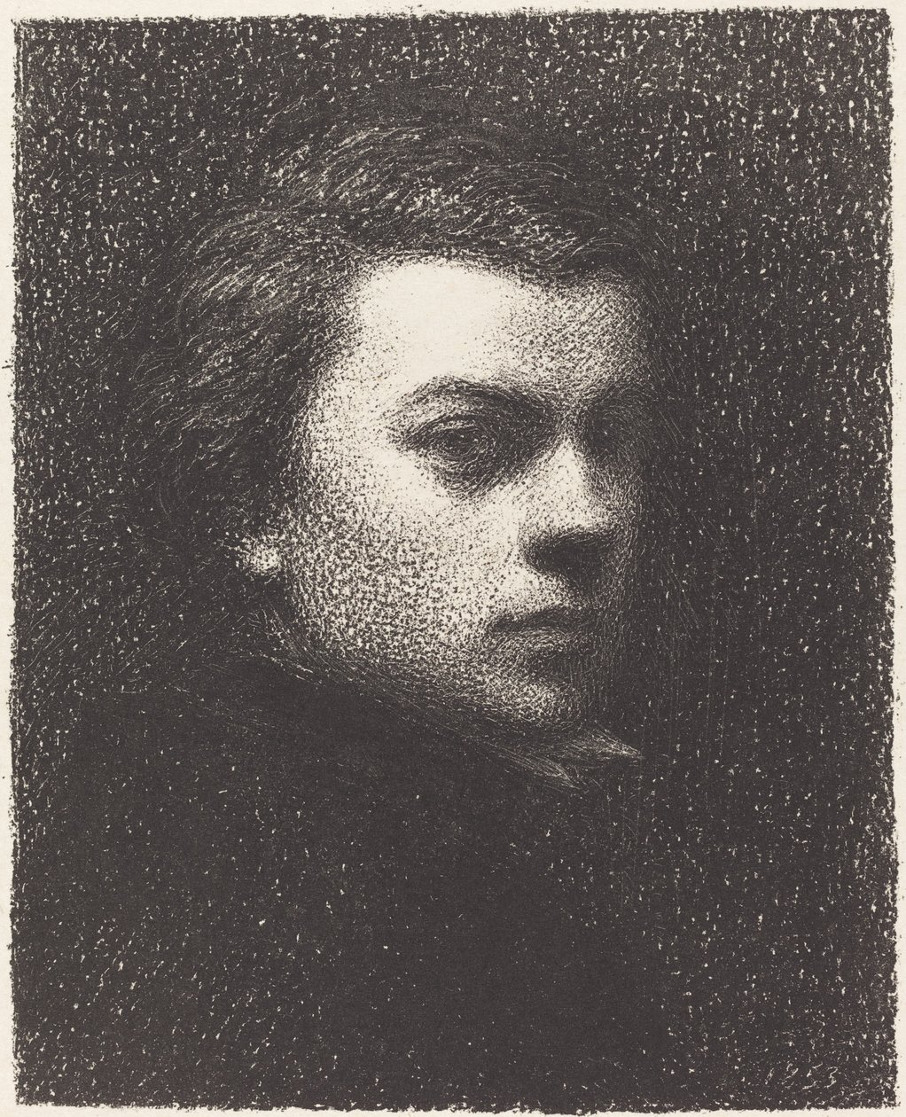 Self-Portrait at Seventeen by Ignace Henri Jean Fantin Latour