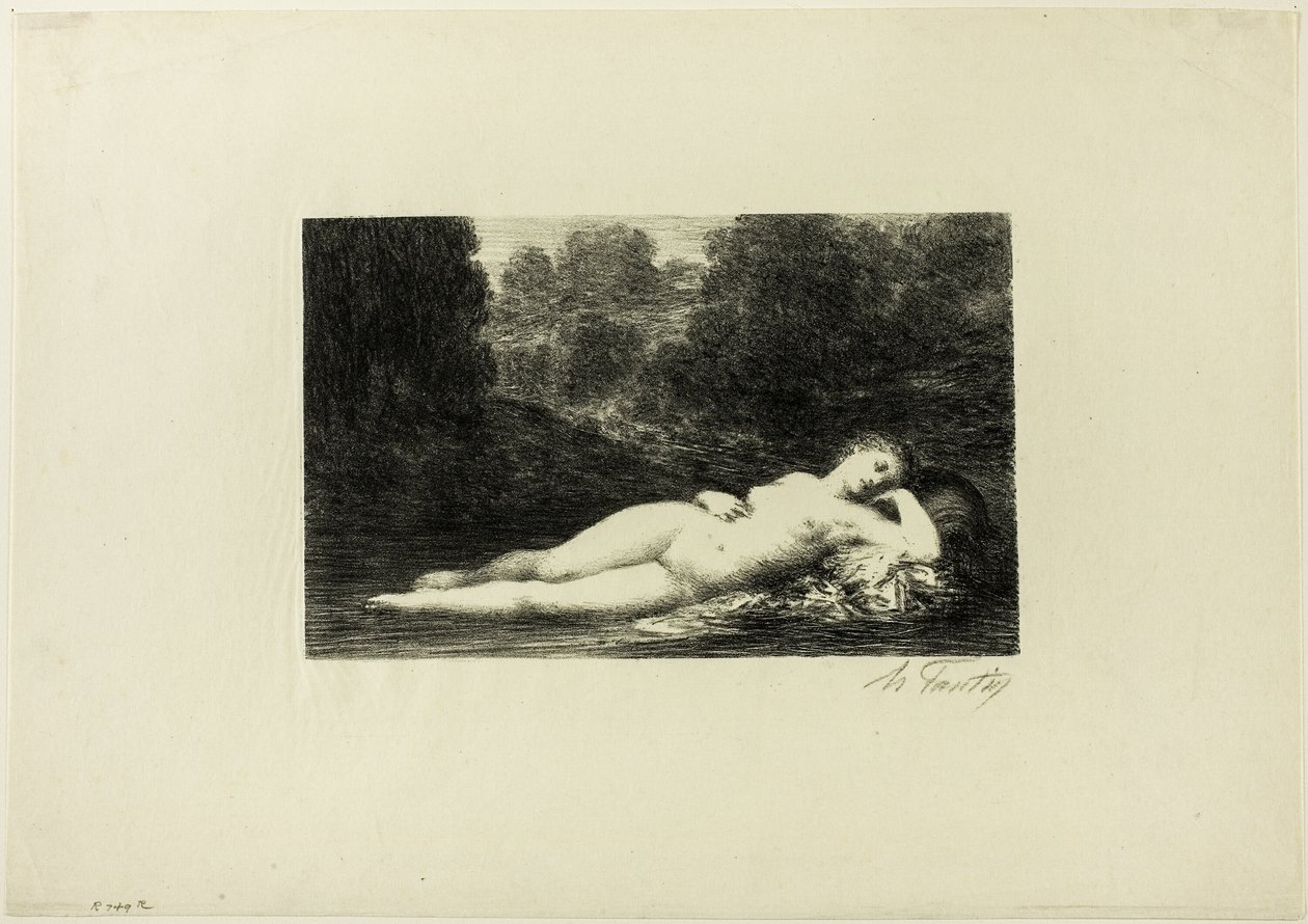 Silent Water by Ignace Henri Jean Fantin Latour