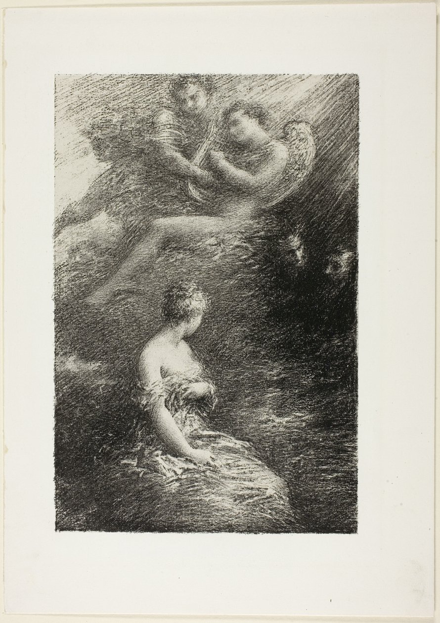 The Damnation of Faust: The Appearance of Marguerite by Ignace Henri Jean Fantin Latour