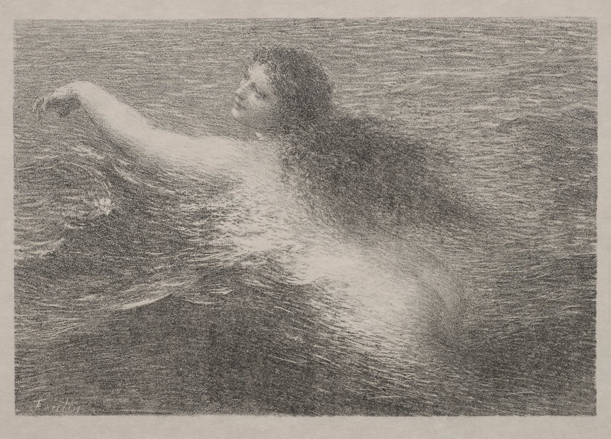 The Water Genius by Ignace Henri Jean Fantin Latour