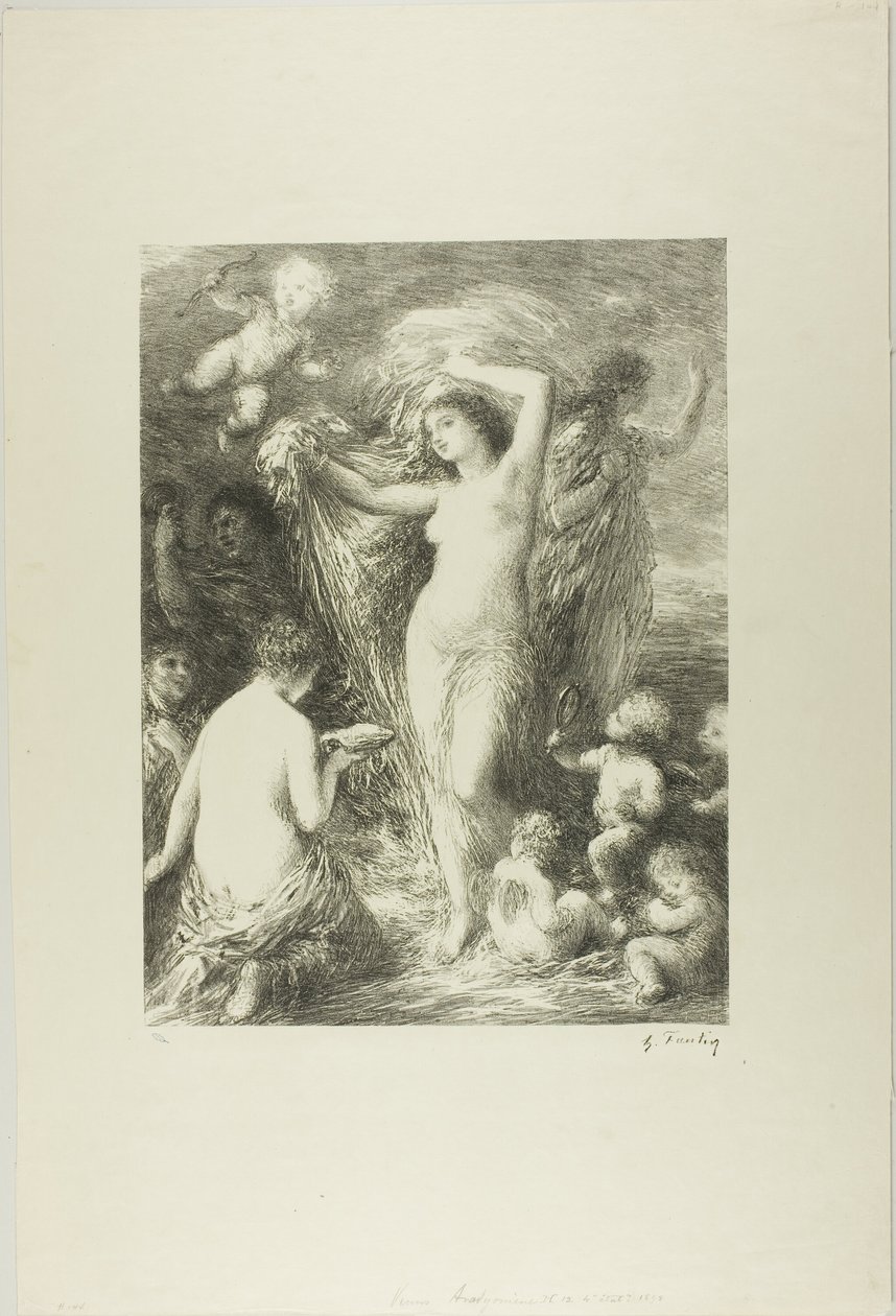 Venus Anadyomena by Ignace Henri Jean Fantin Latour