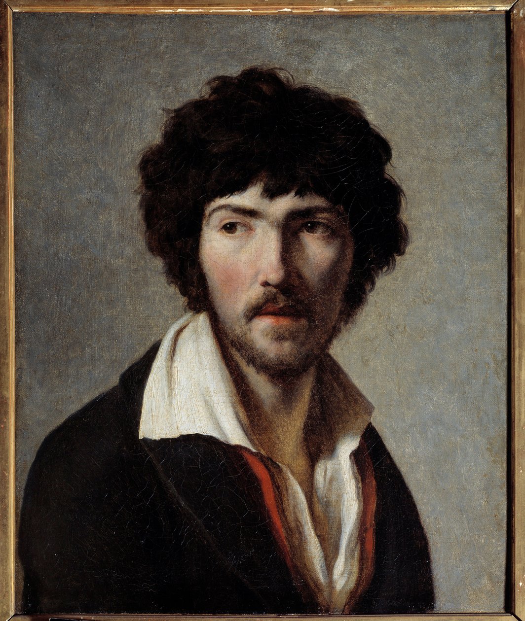 Portrait of the painter Maurice Quay by Henri Francois Riesener