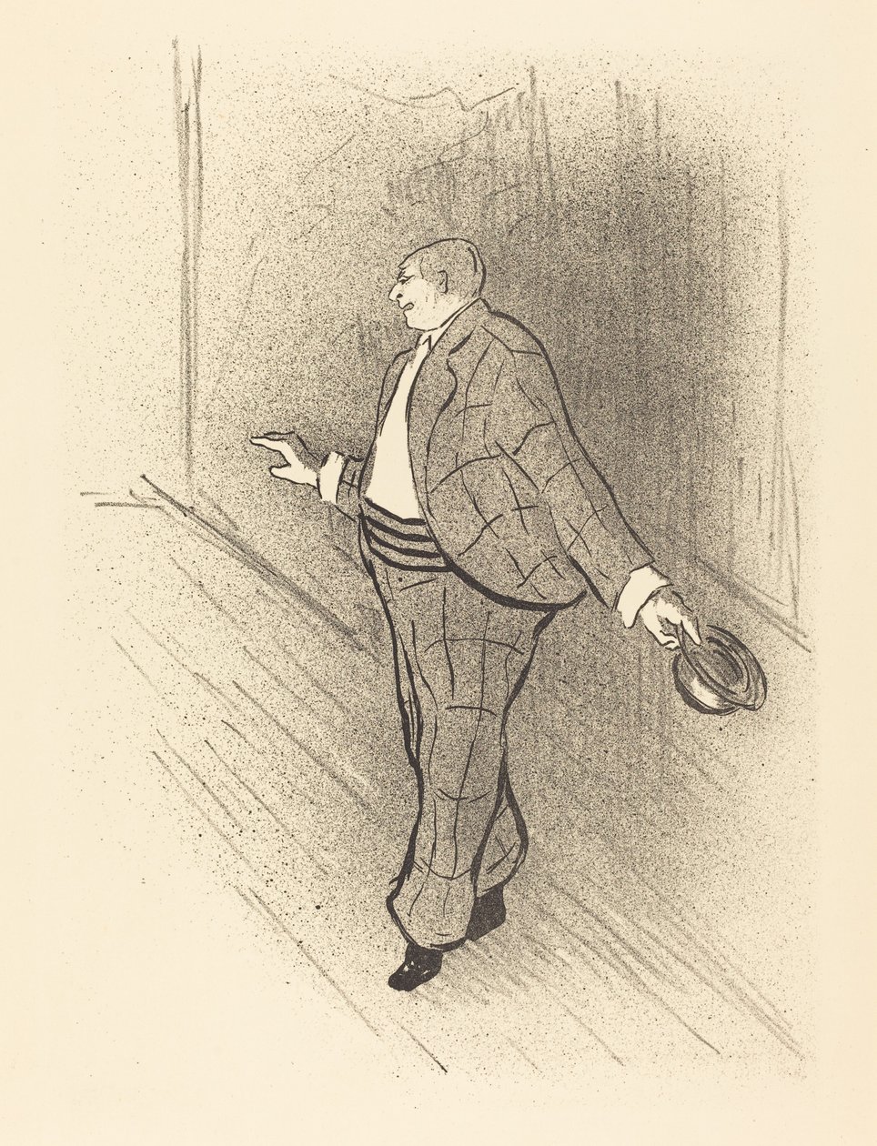 American Singer by Henri Gabriel Ibels