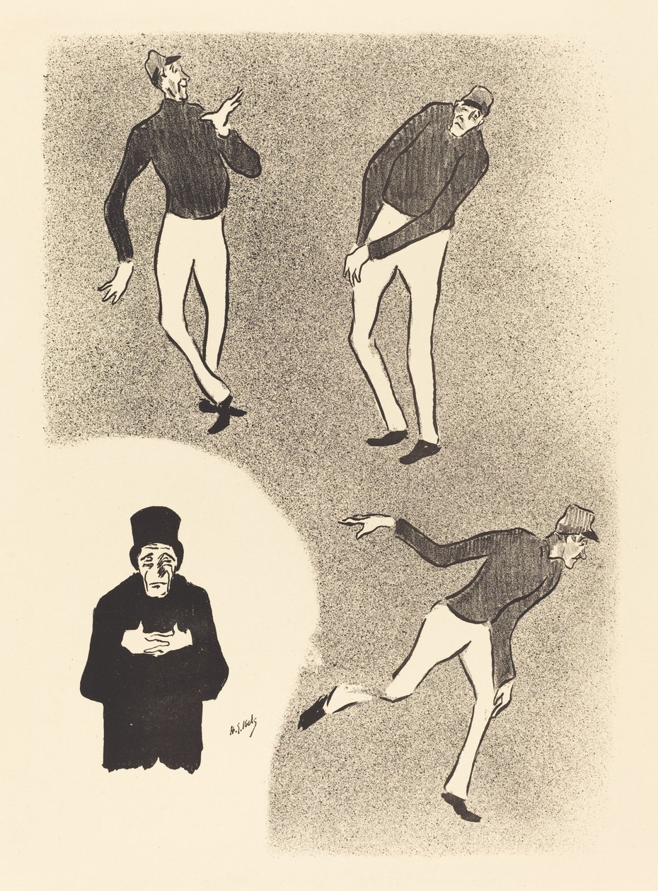 Clowns by Henri Gabriel Ibels