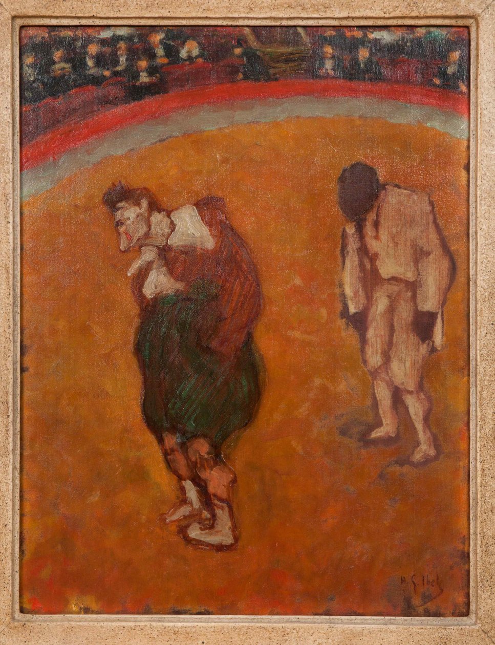 Footit and Chocolat, c. 1895 by Henri Gabriel Ibels