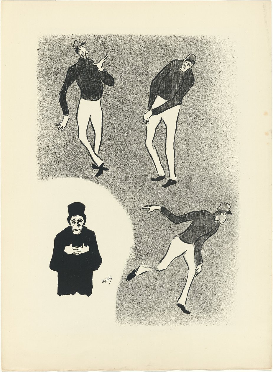 Ouvrard, from The Café-Concert by Henri Gabriel Ibels