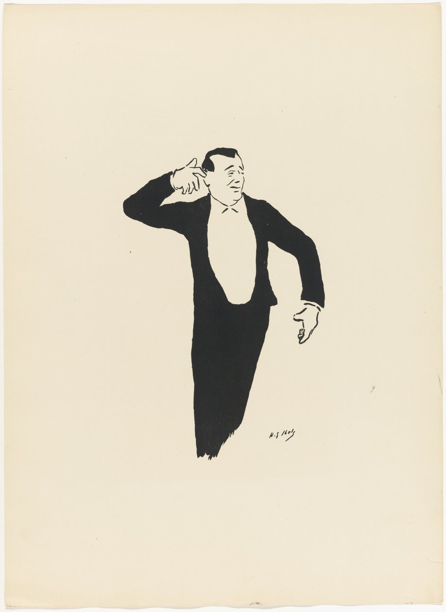 Paulus, from The Café-Concert by Henri Gabriel Ibels