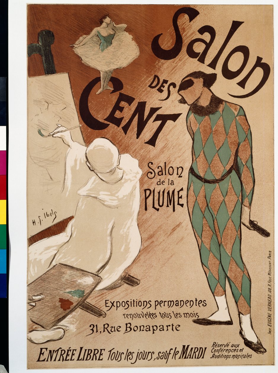 Salon des Cents by Henri Gabriel Ibels