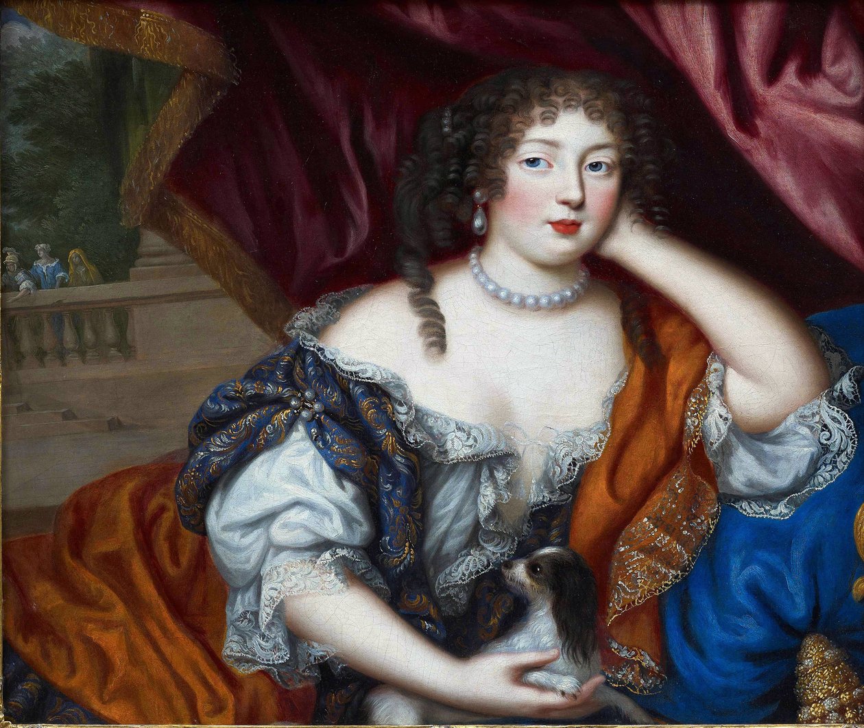 Portrait of Louise Renee de Penancoet de Kerouaille, Duchess of Portsmouth by Henri Gascar
