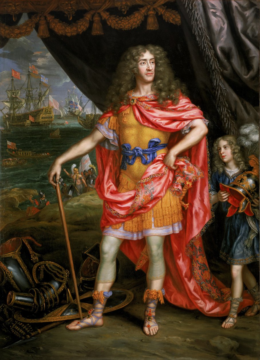 James, Duke of York (1633-1701) by Henri Gascar