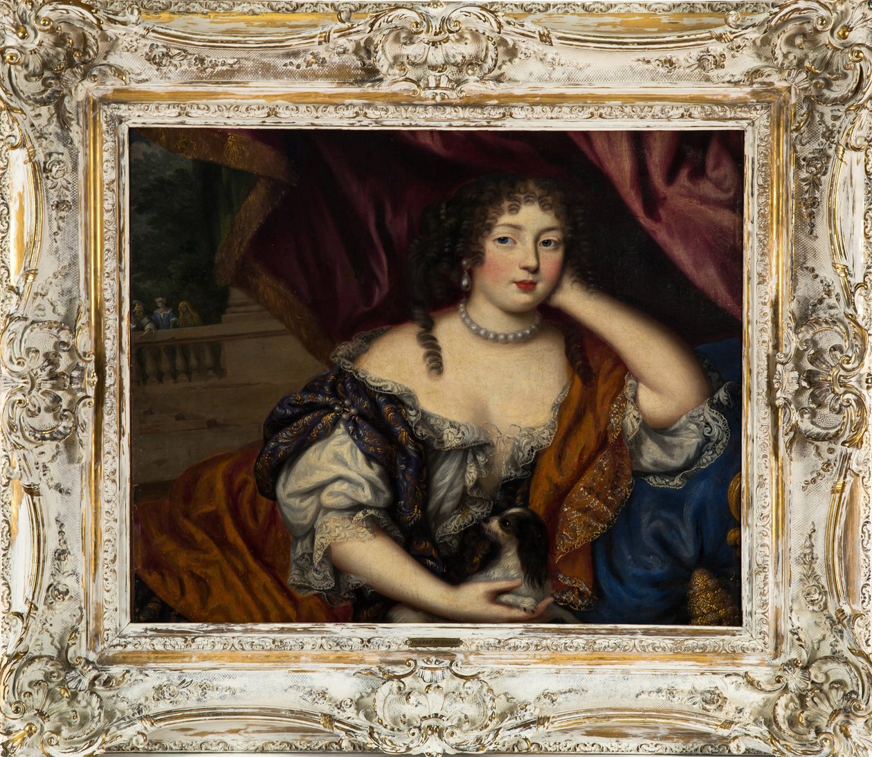 Portrait of Louise Renée de Penancoët de Kérouaille, Duchess of Portsmouth by Henri Gascar
